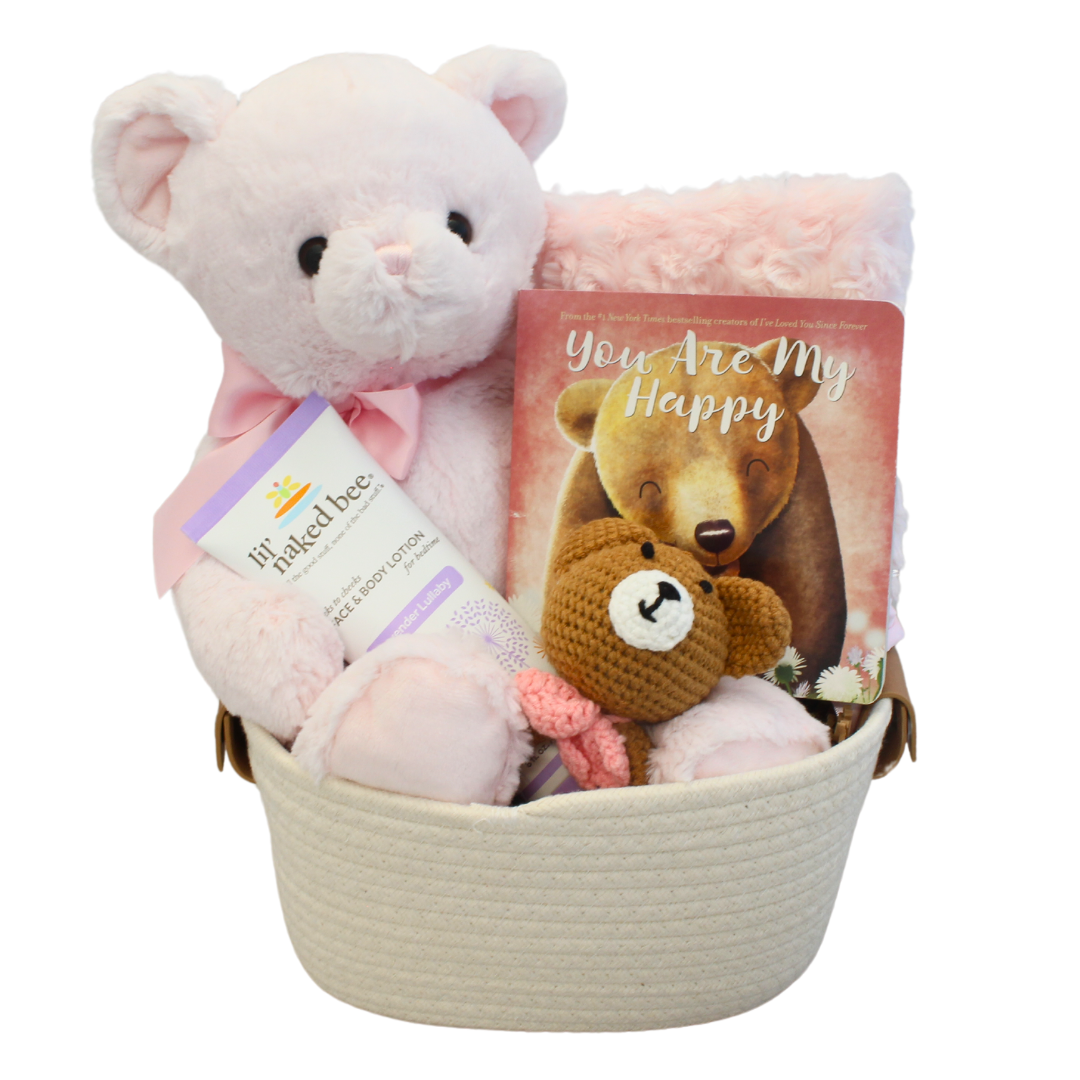 It's a Girl Baby Gift Basket