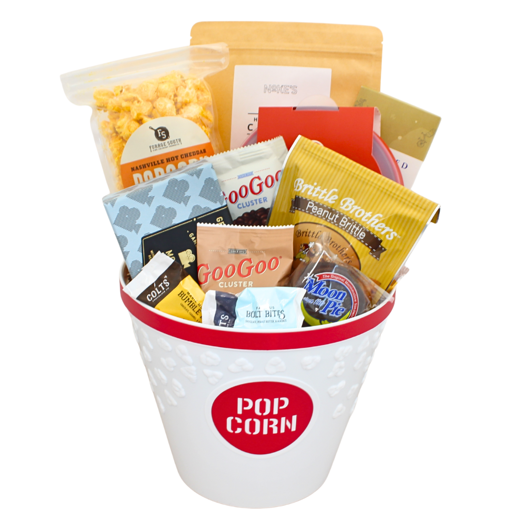 Movie Night Gift Basket