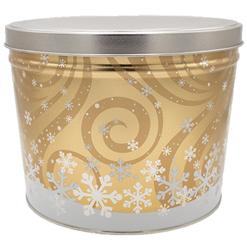 3 Flavor Gourmet Holiday Popcorn Tin